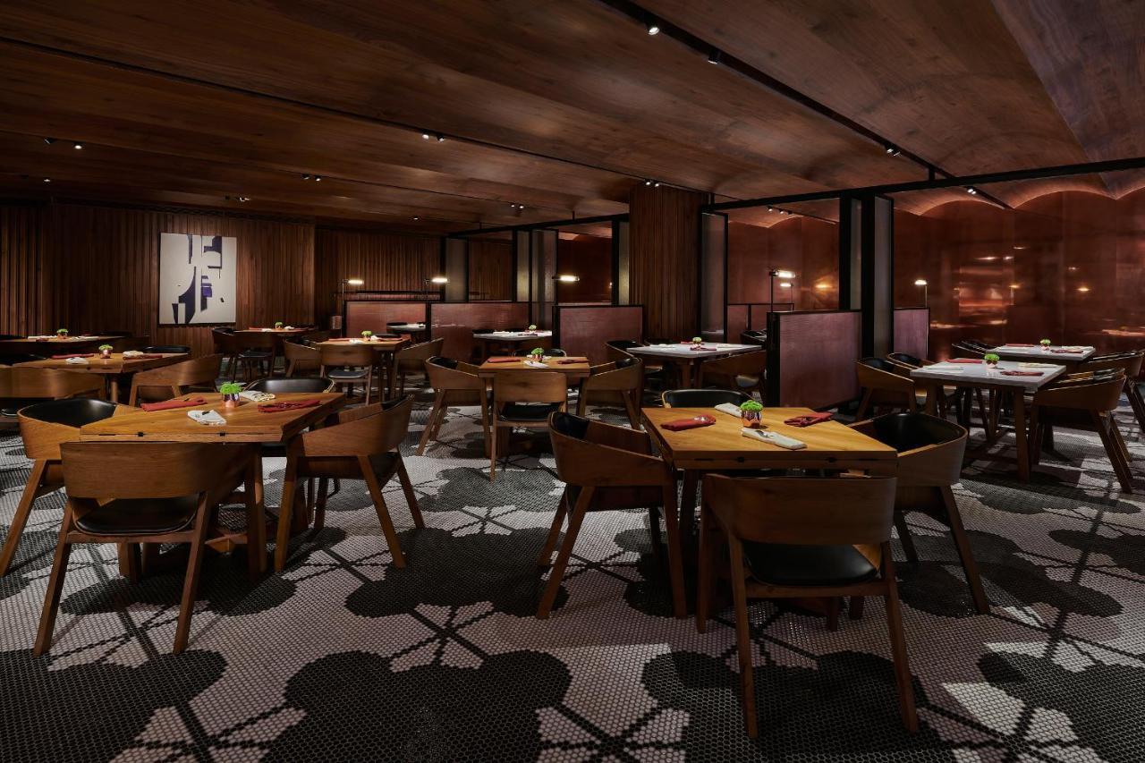 Hotel Mumian Beijing Daxing International Airport, Part Of Hyatt Exterior foto Interior of the restaurant