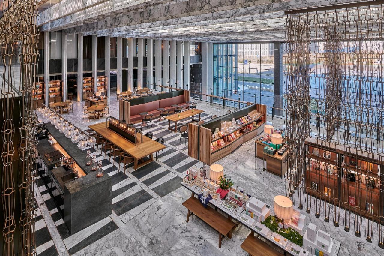 Hotel Mumian Beijing Daxing International Airport, Part Of Hyatt Exterior foto The lobby of the hotel