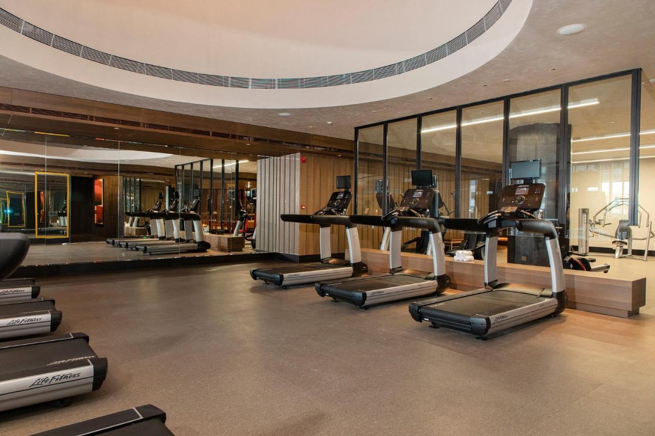 Hotel Mumian Beijing Daxing International Airport, Part Of Hyatt Exterior foto The gym at the hotel